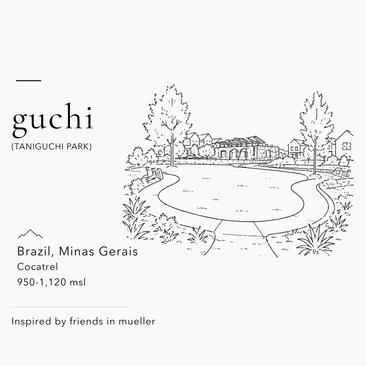 Guchi Roast — Taniguchi Park