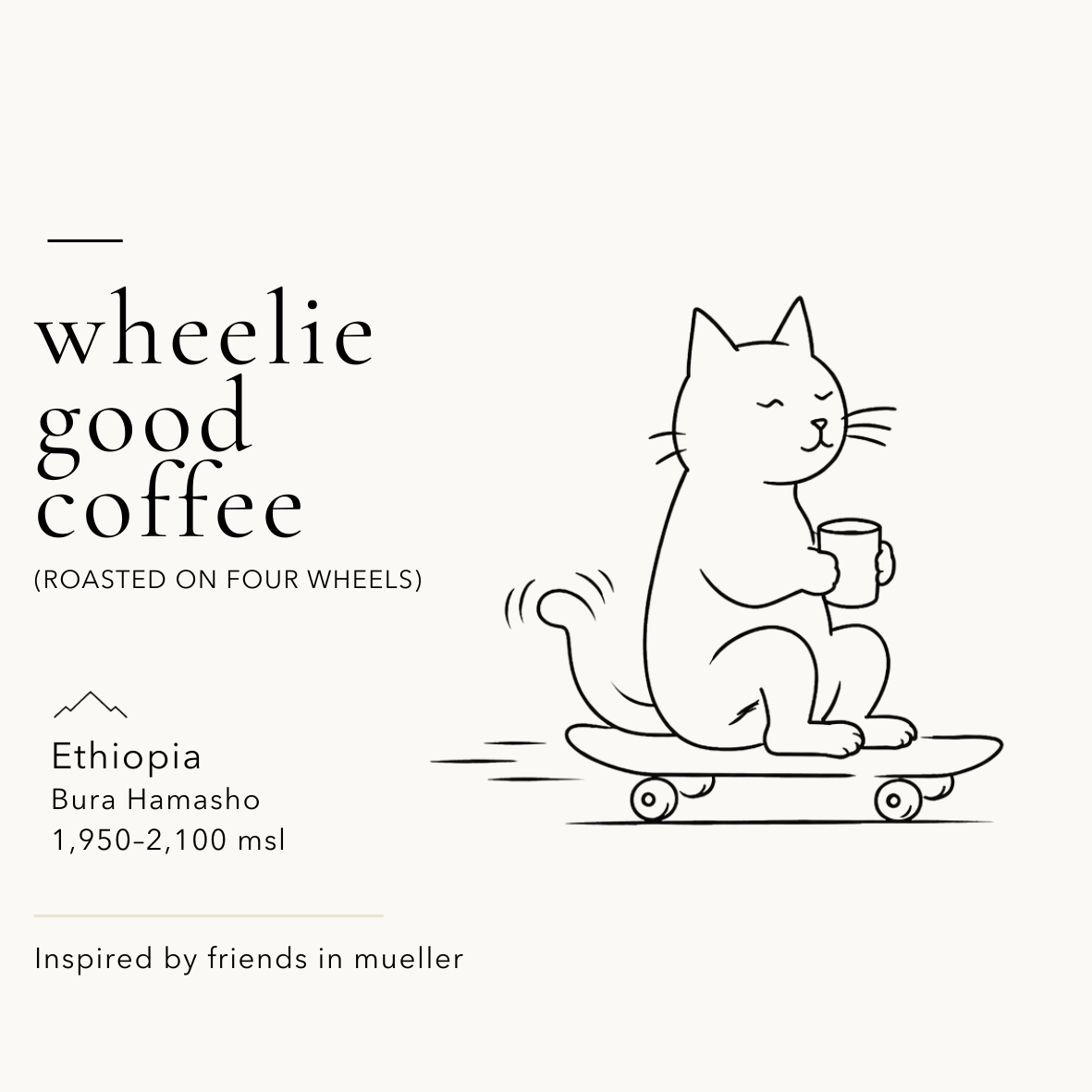 Wheelie Good Coffee — Roasted on Two Wheels